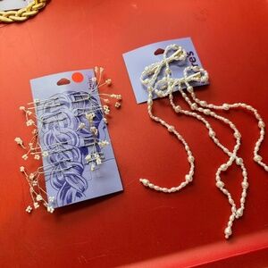 Claire's beaded hair accessories
